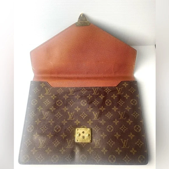 Louis Vuitton Monogram Laptop Bag in Brown - Picture 5 of 5